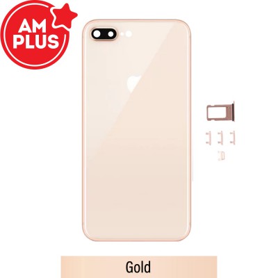 AMPLUS Rear Housing for iPhone 8 Plus-Gold AMPLUS Rear Housing for iPhone 8 Plus-Gold
